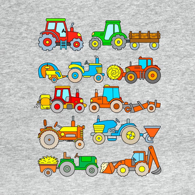 Tractors by samshirts